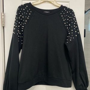 Express Beaded sweatshirt
